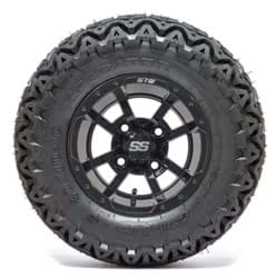 Show details for 10” GTW Storm Trooper Black Wheels with 20” Predator A/T Tires – Set of 4 Picture of 10” GTW Storm Trooper Black Wheels with 20” Predator A/T Tires – Set of 4