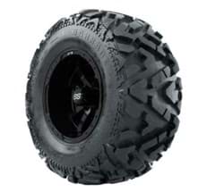 Show details for Set of (4) 10 inch Storm Trooper Wheels on Barrage Mud Tires Picture of Set of (4) 10 inch Storm Trooper Wheels on Barrage Mud Tires