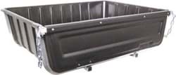 Show details for All new plastic utility box, (Black plastic). Has a 1" aluminum frame and hinged tail gate with chai Picture of All new plastic utility box, (Black plastic). Has a 1" aluminum frame and hinged tail gate with chai