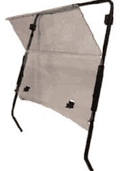 Show details for Fold down windscreen, tinted, impact modified Picture of Fold down windscreen, tinted, impact modified