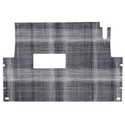 Show details for Gray Plaid Floor Mat Picture of Gray Plaid Floor Mat