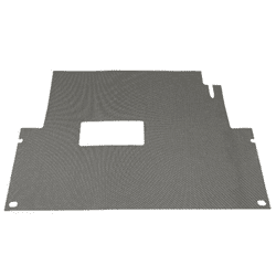 Show details for Premium Carbon Black/Silver Floor Mat Picture of Premium Carbon Black/Silver Floor Mat