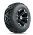 Picture of 12” GTW Specter Black and Machined Wheels with 23” Barrage Mud Tires – Set of 4, Picture 3