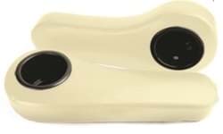 Picture of Arm rest cushion with cupholders, ivory (2x)