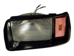 Picture of Drivers side headlight assembly, black