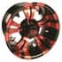 Picture of WHEEL, 12X7 VAMPIRE SS PNTD RED/BLACK, Picture 1