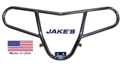 Picture of Jake's front brush guard, stainless