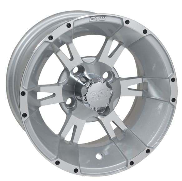 Picture of GTW Yellow Jacket 12x7 Machined Silver Wheel