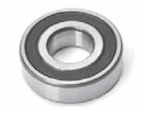 Picture of Front axle bearing, outer. #6204LL.
